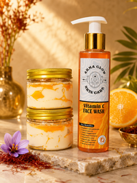 Zafrani Whitening Cream + Vitamin C Face Wash (Combo)