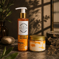 Zafrani Whitening Cream + Vitamin C Face Wash (Combo)